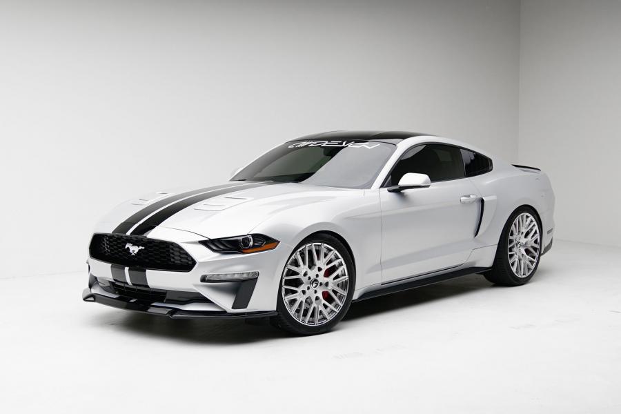 Ford Mustang by CWDesign on Forgiato Wheels (Fratello-ECL) '2018